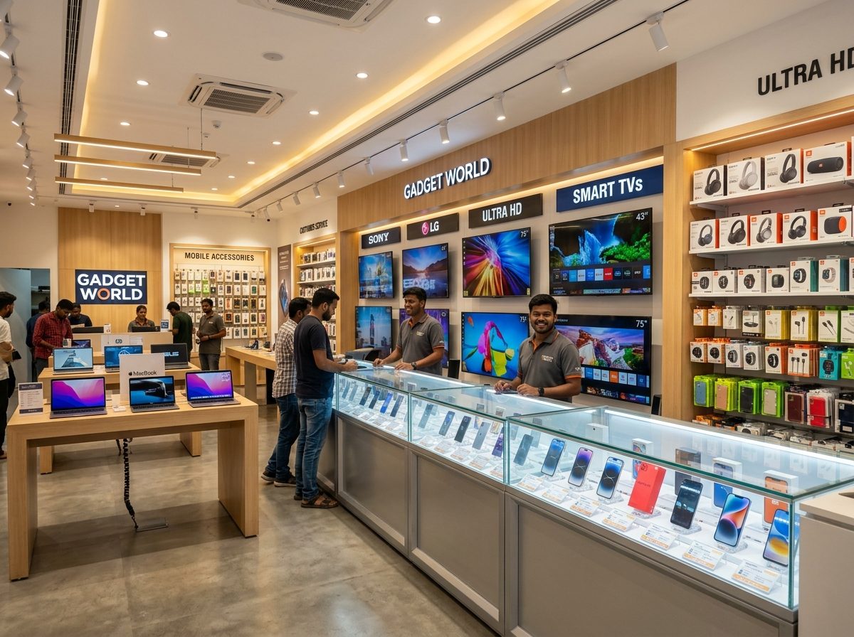 Illustrative store interior